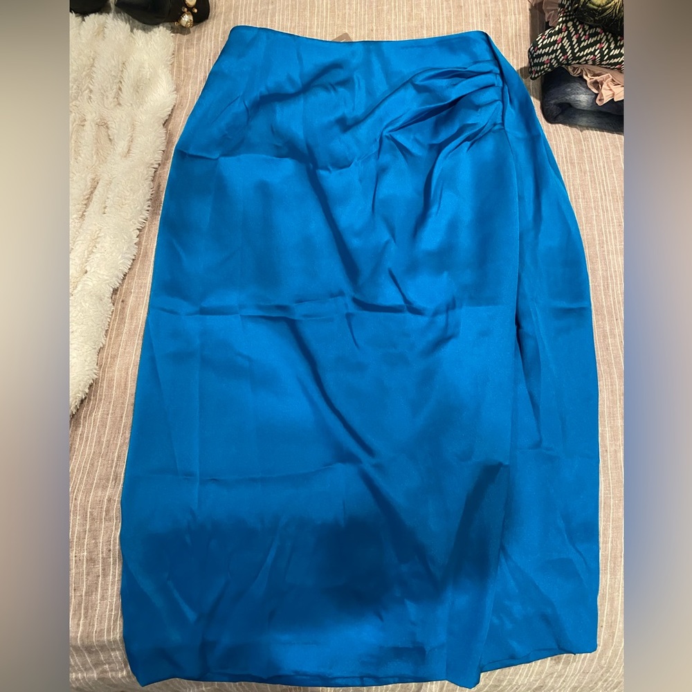 JCREW silk skirt